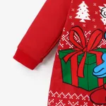 The Smurfs Family Matching Christmas Character & Snowflake Print Long-sleeve Top   image 4