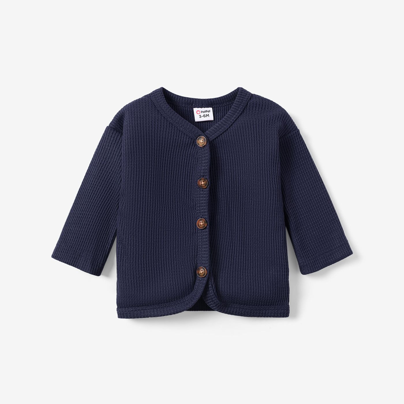 Baby Boy/Girl Casual Wafer Checkered Coat Jacket