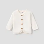 Baby Boy/Girl Casual Wafer Checkered Coat Jacket Apricot