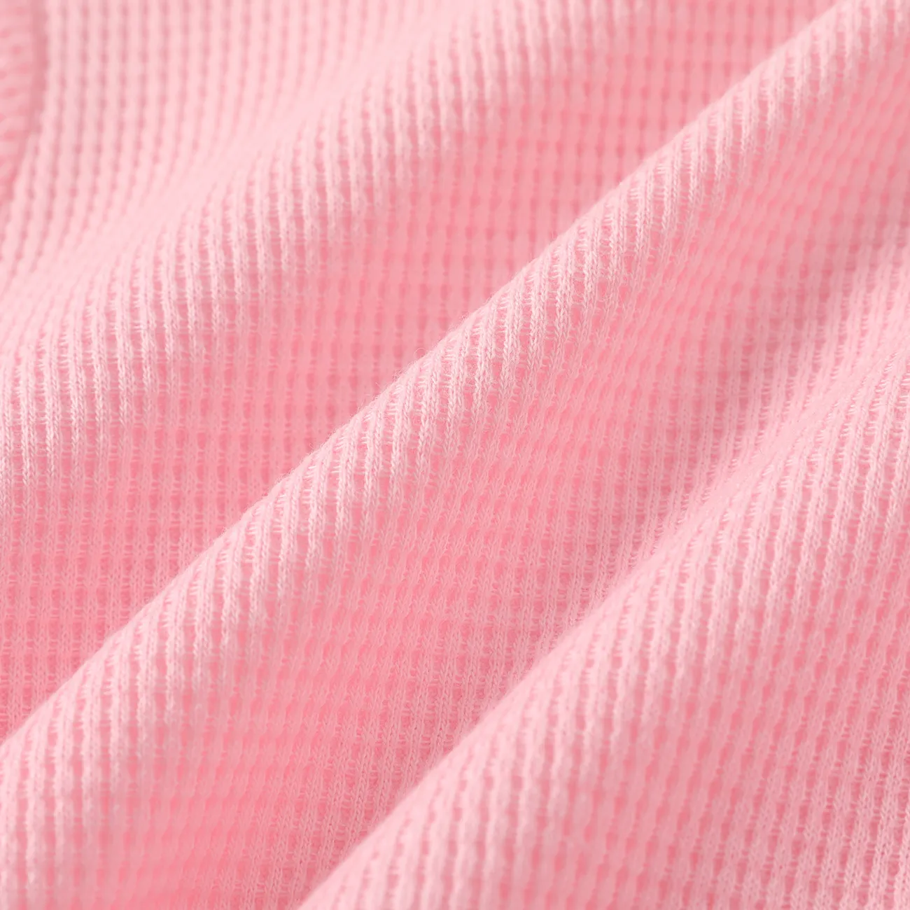 Baby Girl/Boy Hyper-Tactile 3D Letter Long Sleeve Top Pink big image 1