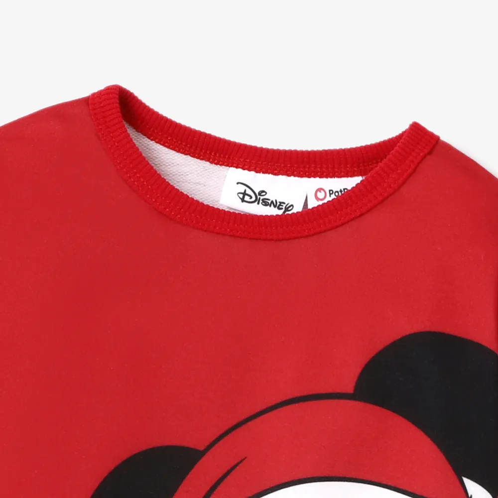 Disney Mickey and Friends Family Matching Christmas Character Print Long-sleeve Hooded Top   big image 4