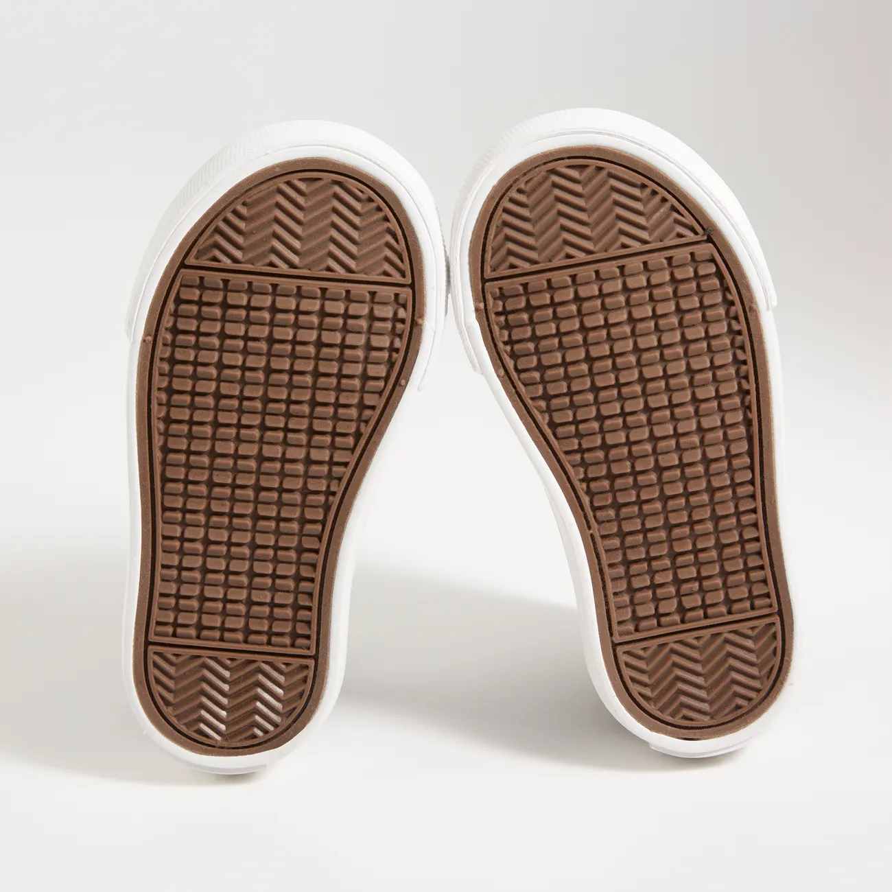 حذاء قماش للأطفال الصغار / الأطفال بنعل صلب ناعم (أحرف على كعب ولسان الحذاء) (توصيل عشوائي لنعال مختلفة) أسود big image 1