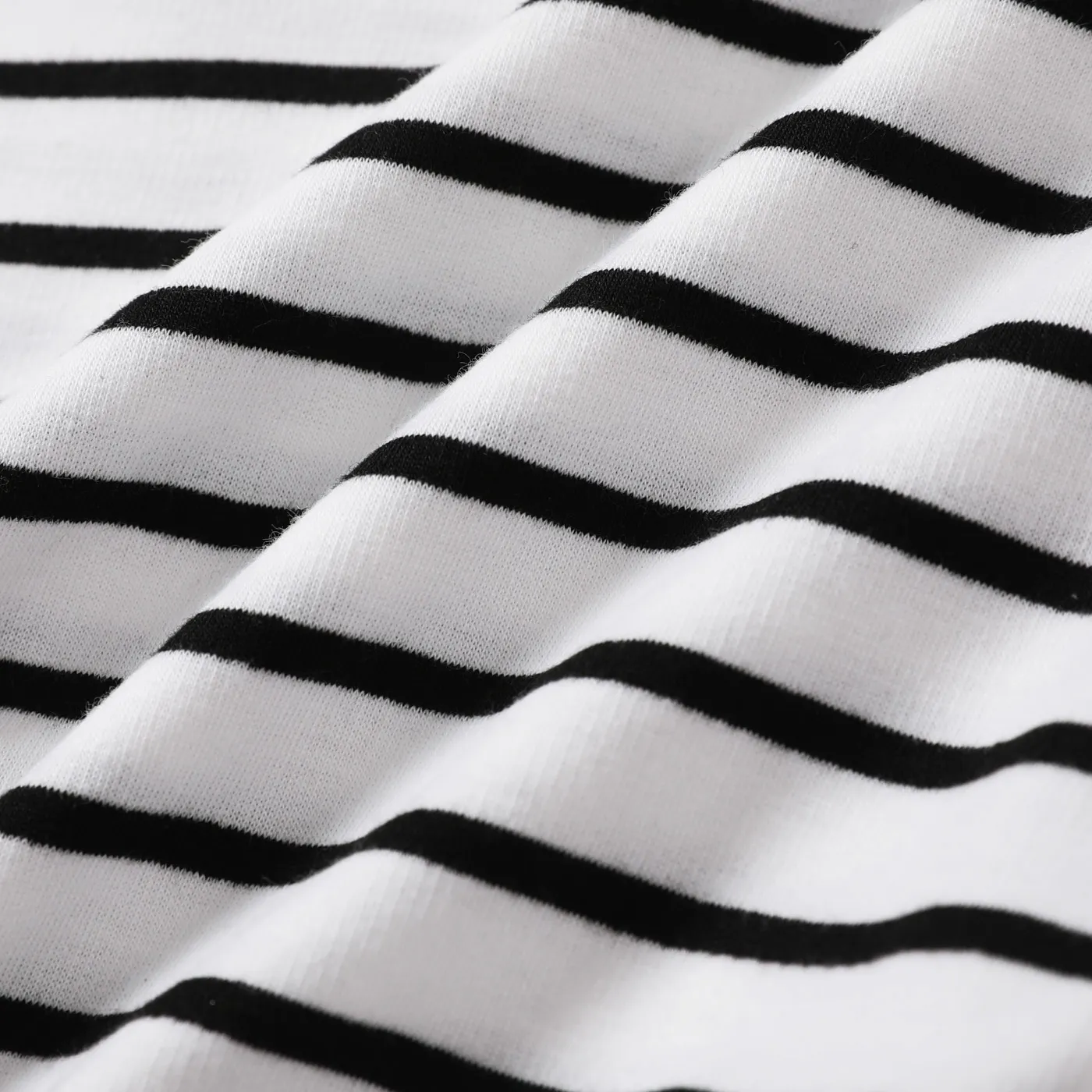 Baby Boy/Girl Long-sleeve Striped Pullover Sweatshirt OffWhite image 5