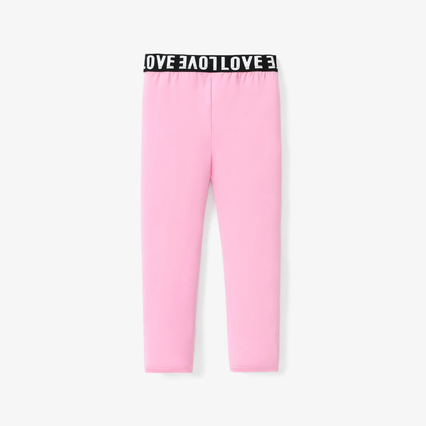 Toddler Girl Letter Print Elasticized Leggings  image 2