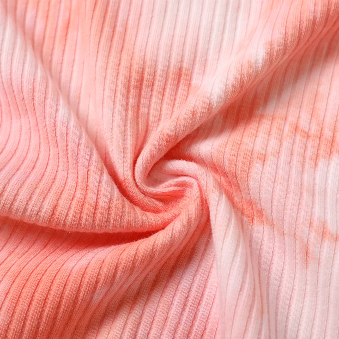 2 Stück Kleinkinder Unisex Henley-Kragen Lässig Sweatshirt-Sets rosa big image 1