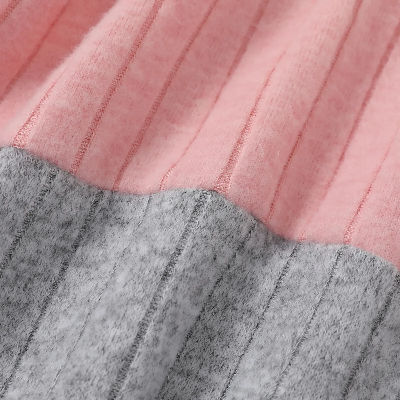 Toddler Girl Avant-garde  Fabric Stitching Dress Pink image 5