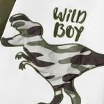 2pcs Toddler Boy Camouflage Dinosaur Pattern Set  image 4