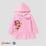 PAW Patrol Toddler Girl Character Print Hooded Jacket or Mesh Flutter-sleeve Sweatshirt or Colorful Print Leggings Pink