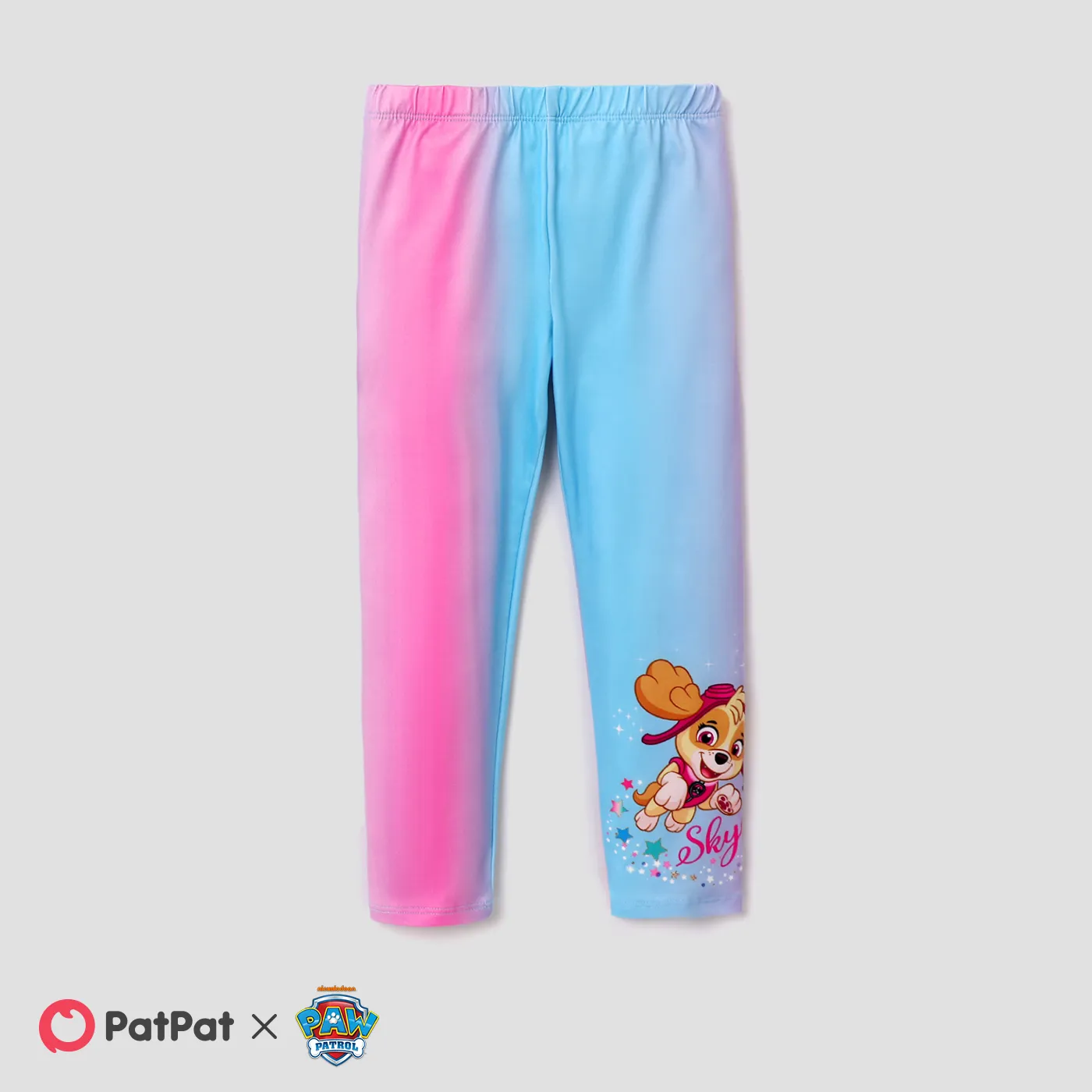 PAW Patrol Toddler Girl Character Print Hooded Jacket or Mesh Flutter-sleeve Sweatshirt or Colorful Print Leggings Multi-color