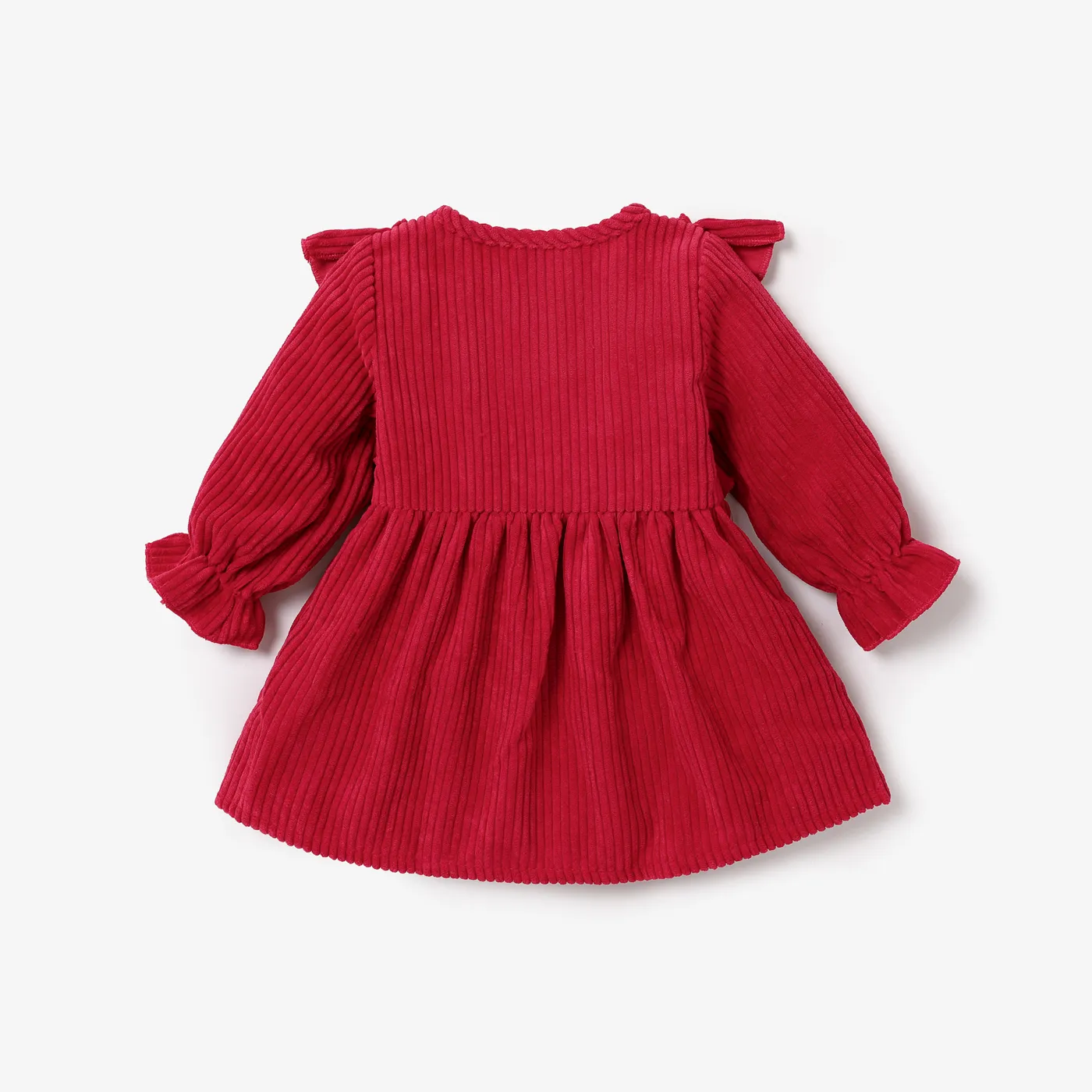 Baby girl clearance red corduroy dress