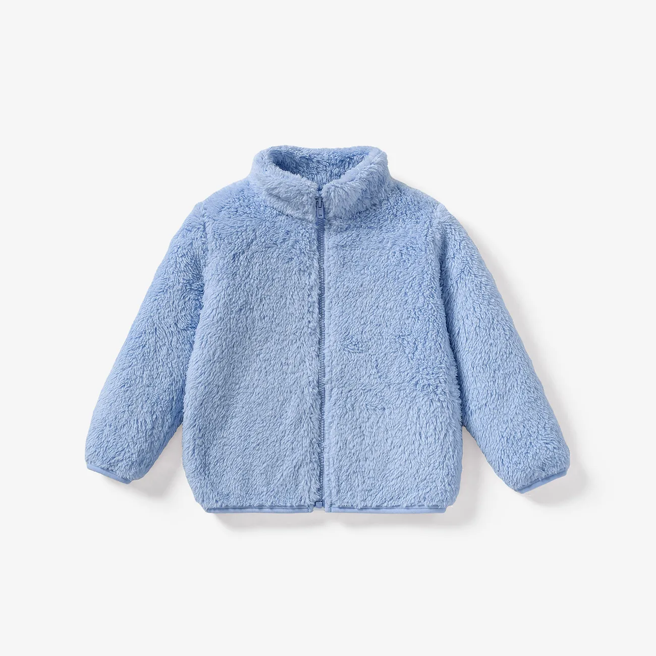 Toddler Boy/Girl Fashionable Solid Color Zipper Design Jacket/Coat
