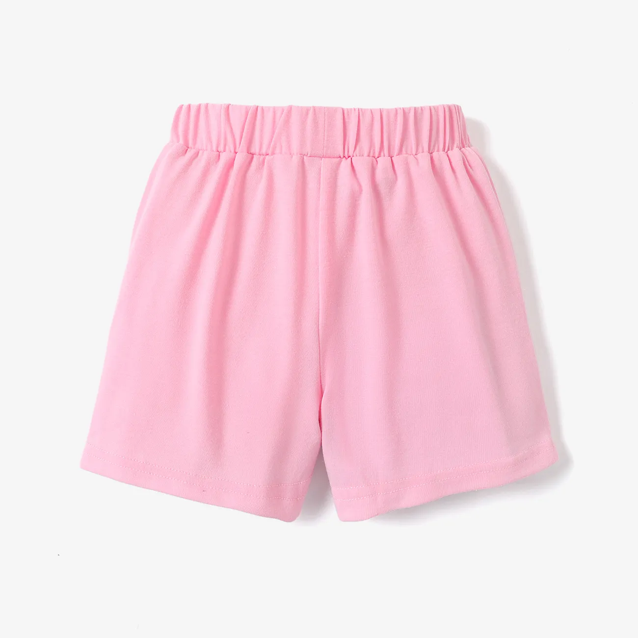 Kleinkinder Unisex Basics Shorts rosa big image 1