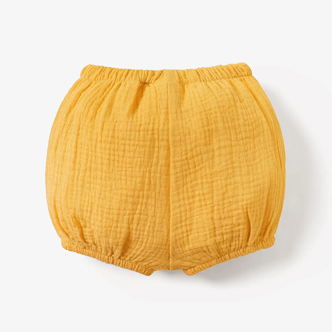 

Baby Boy/Girl 100% Cotton Crepe Bow Detail Solid Shorts