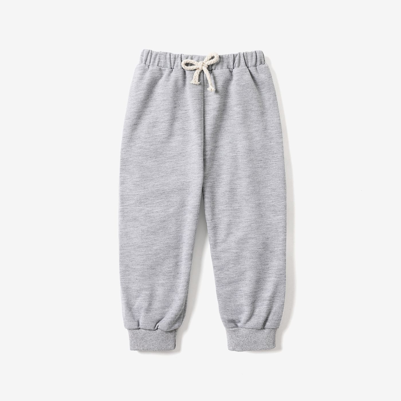 Baby Boy/Girl Solid Elasticized Waist Sweatpants Joggers Pants