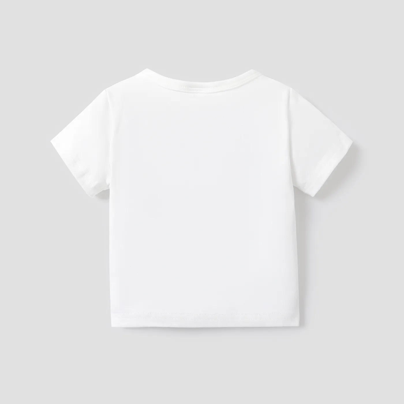 Baby Girl/Boy Short-sleeve Slogan Tee Creamy White image 2