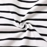 2pcs Baby Boy 95% Cotton Long-sleeve Elephant Embroidered Striped Sweatshirt & Denim Jeans Set  image 4
