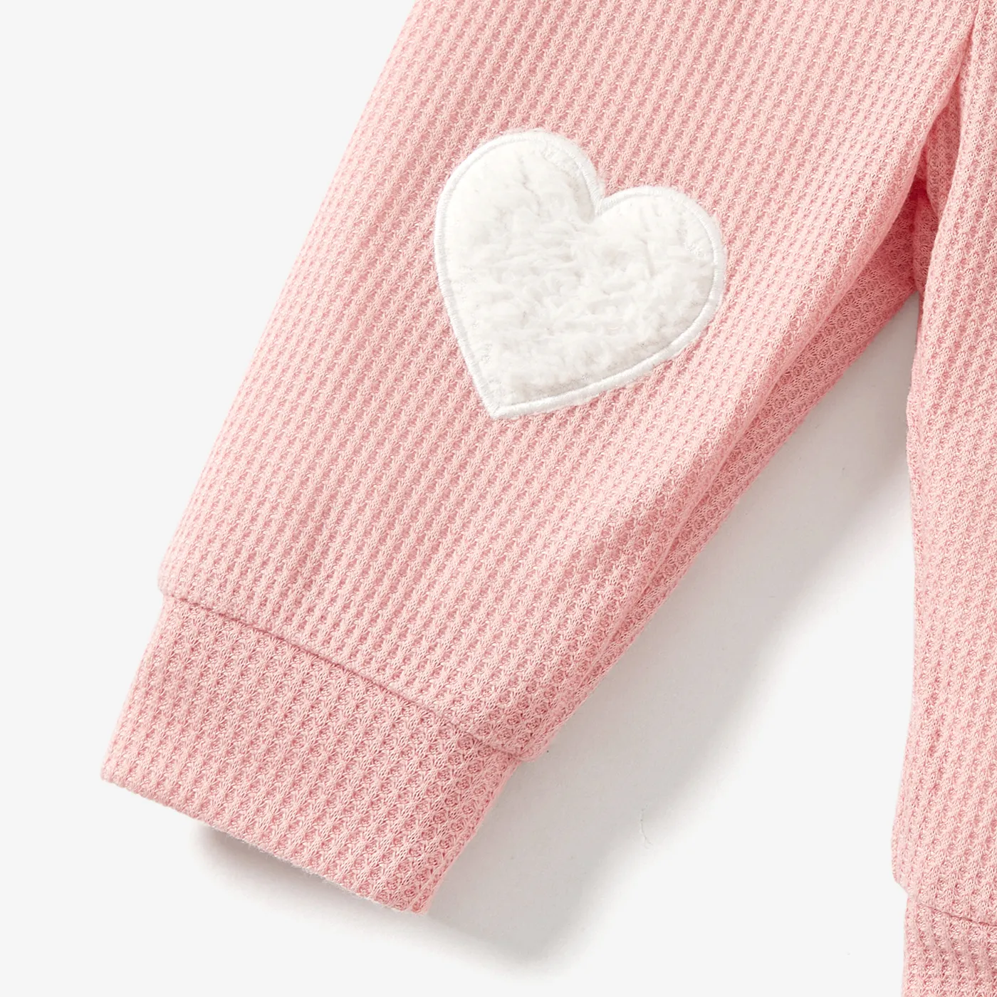 2PCS Baby Girl Sweet Hooded Top/Heart-shaped Pant  image 5