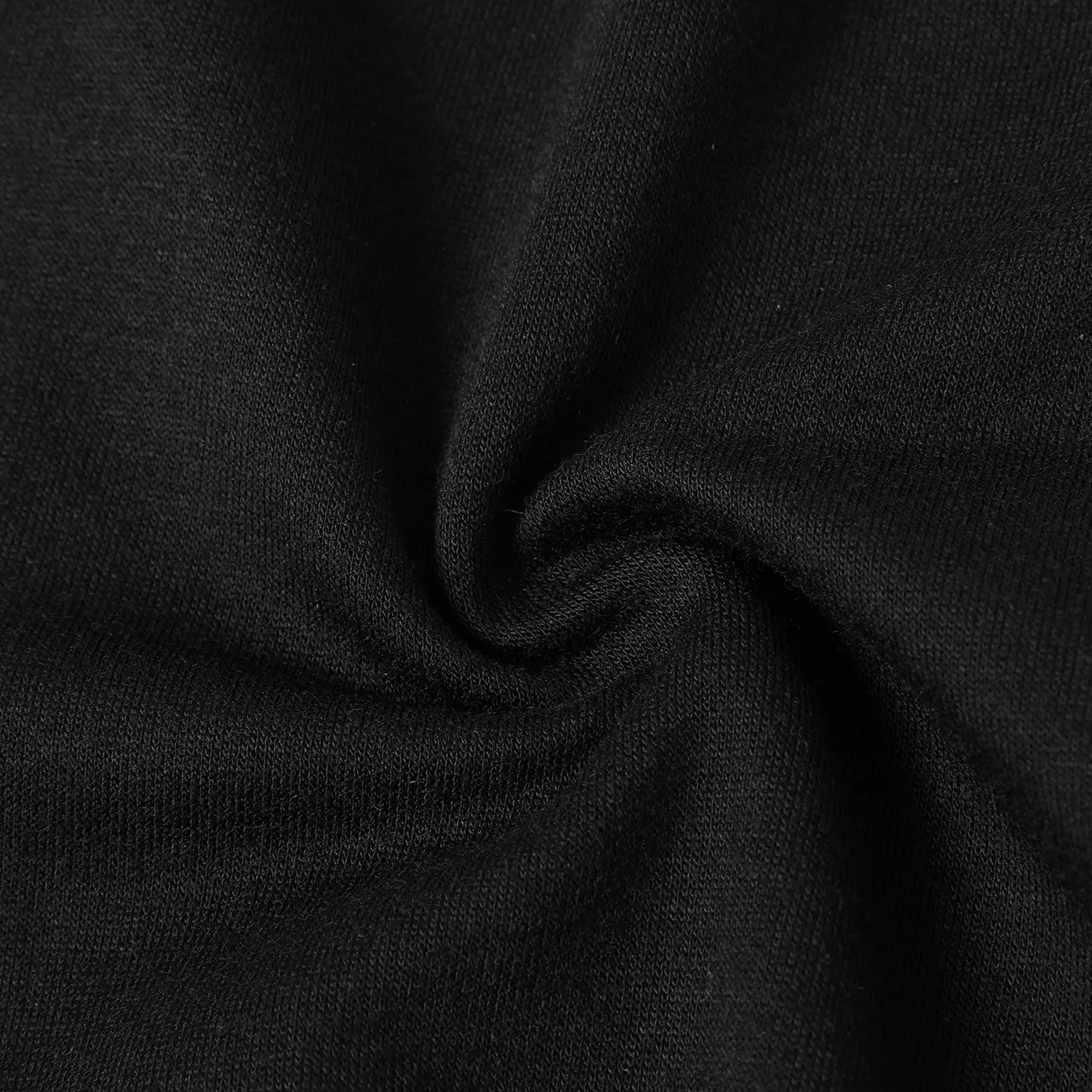 Kinderjunge lässige elastische Hose mit Malereidruck schwarz big image 1