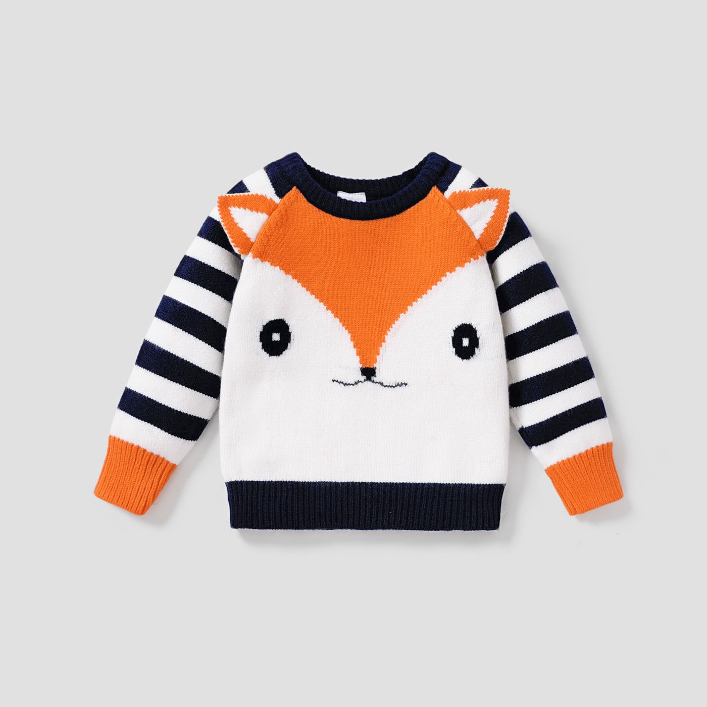 Baby Boy/Girl Fashionable Knitted Mesh Gauze Design 3D Fox Sweater