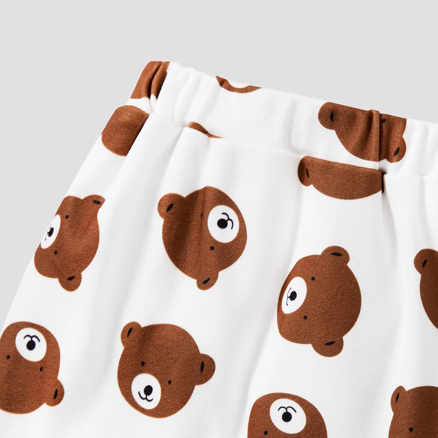 4pcs Baby Boy/Girl Animal Pattern Bear Long Sleeves Sets  image 5