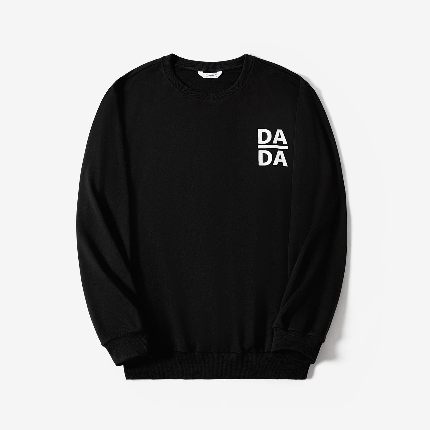

Family Matching Casual Daisy&Letters Print Long Sleeve Tops