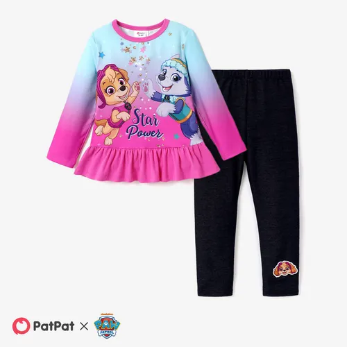 PAW Patrol Toddler Girl Character Print Long-sleeve Top and Leggings Sets