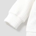 Baby Boy/Girl Solid Color Casual  Long Sleeves Jacke/Tee Set   image 5