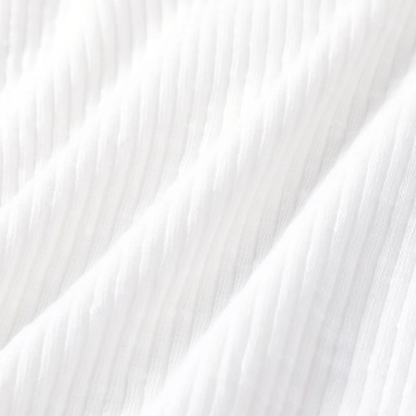 Baby Boy/Girl Button Design Solid Ribbed Knitted Long-sleeve Pullover Top  image 5