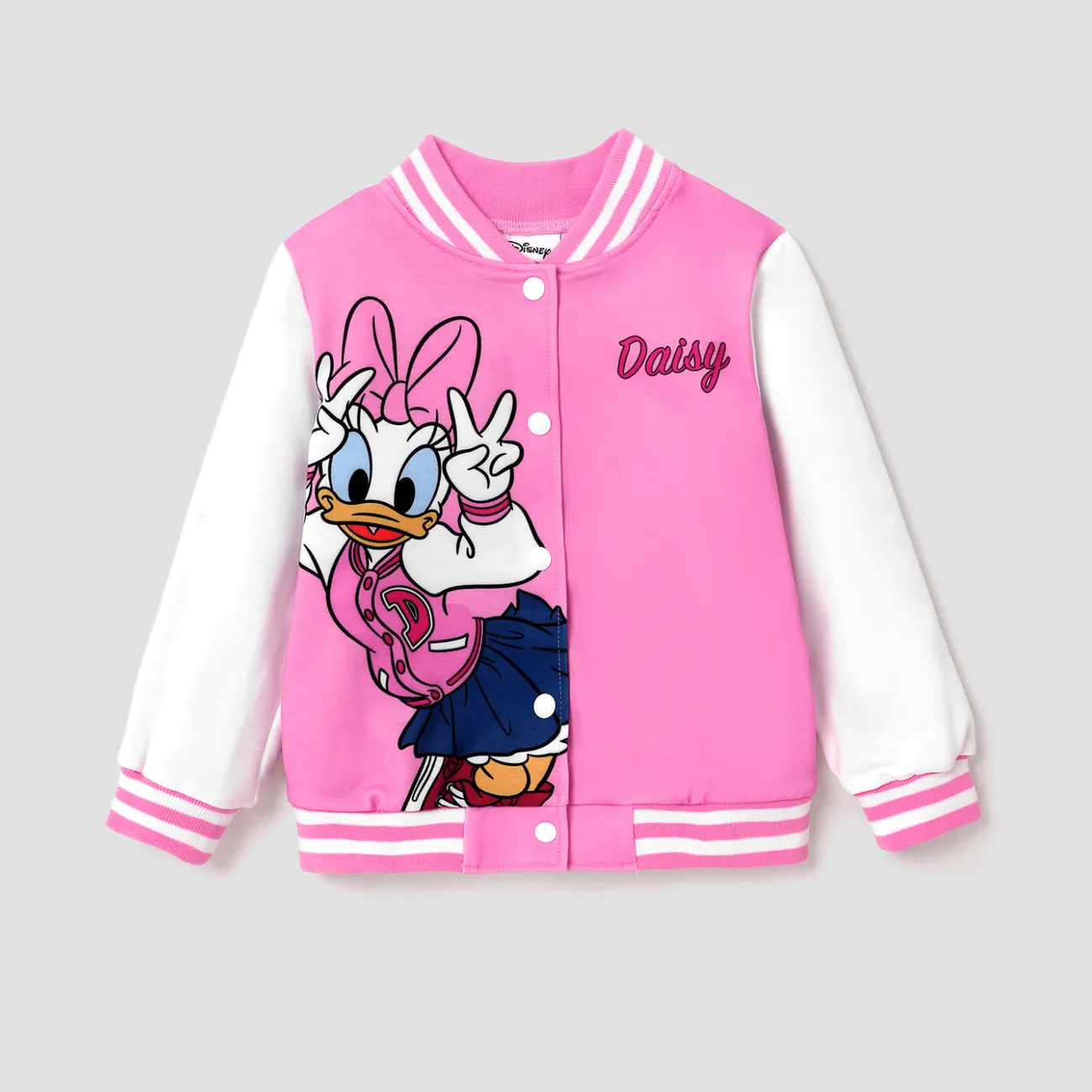 Disney Mickey and Friends Menina Botão Bonito Blusões e casacos Rosa big image 1