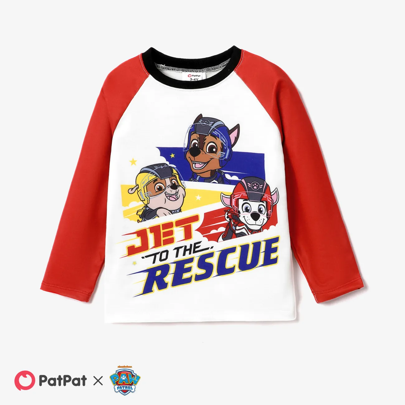 PAW Patrol Toddler Boy Character Print Raglan Sleeve Top or Pants big image 1