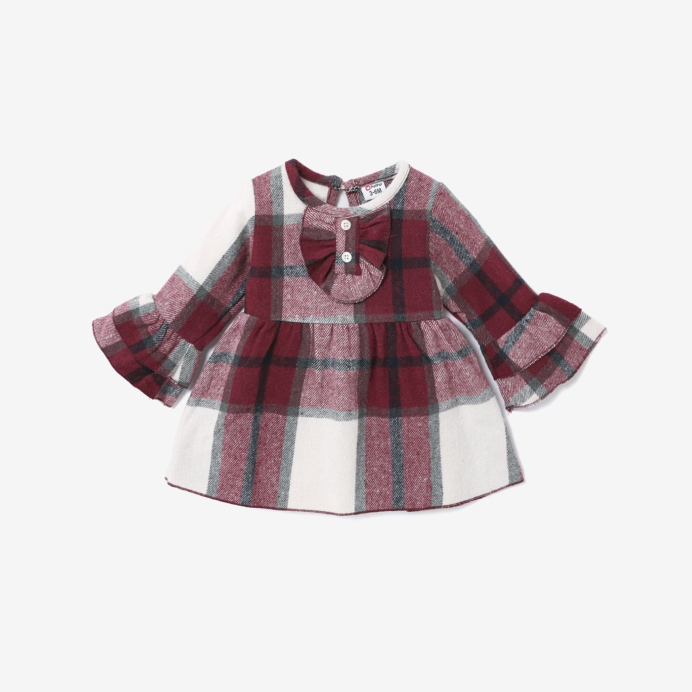 Baby girl red plaid on sale dress