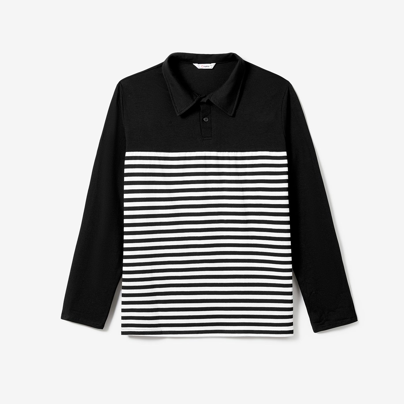 

Halloween Family Matching Solid Gothic Long-sleeve Bodycon Dresses and Striped Tops Sets