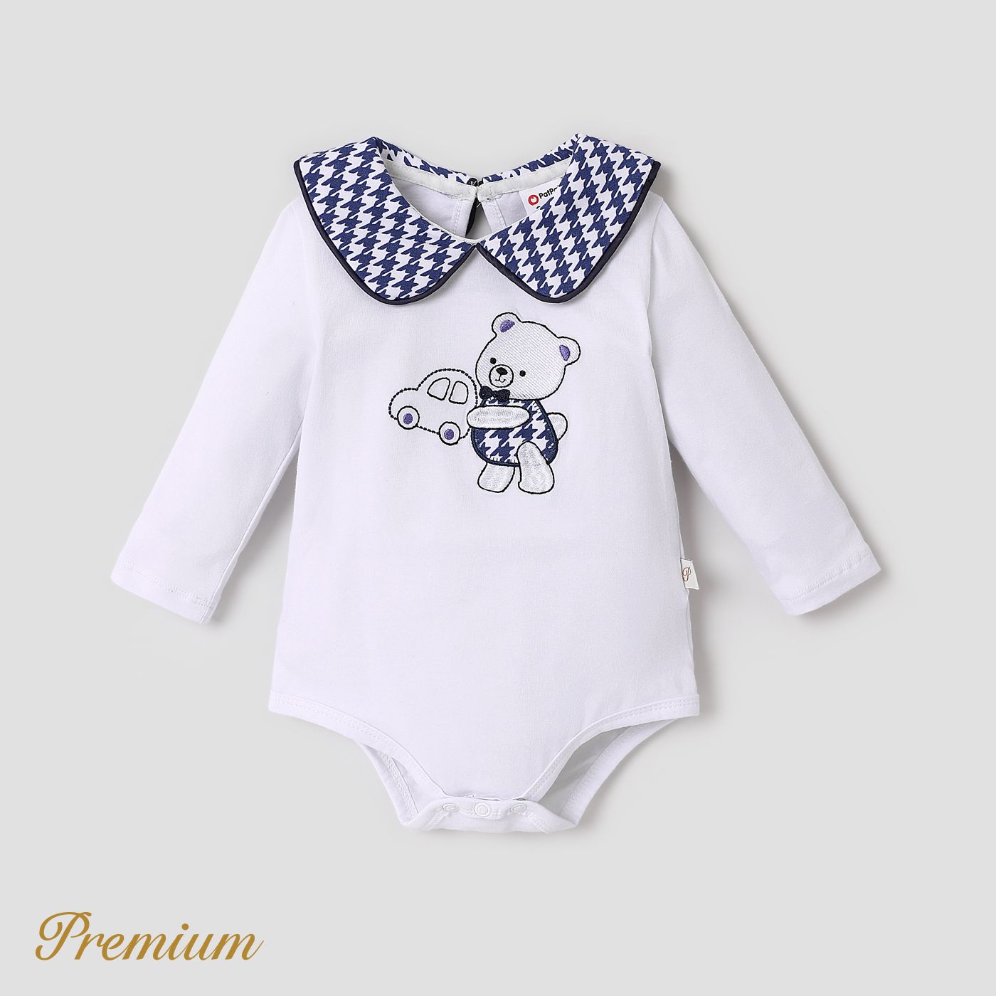 

Baby Girl/Boy Cute Animal Pattern Bear Romper