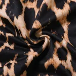 2PCS Toddler Girl Childlike Animal Leopard Flutter Suit-Dress  image 5