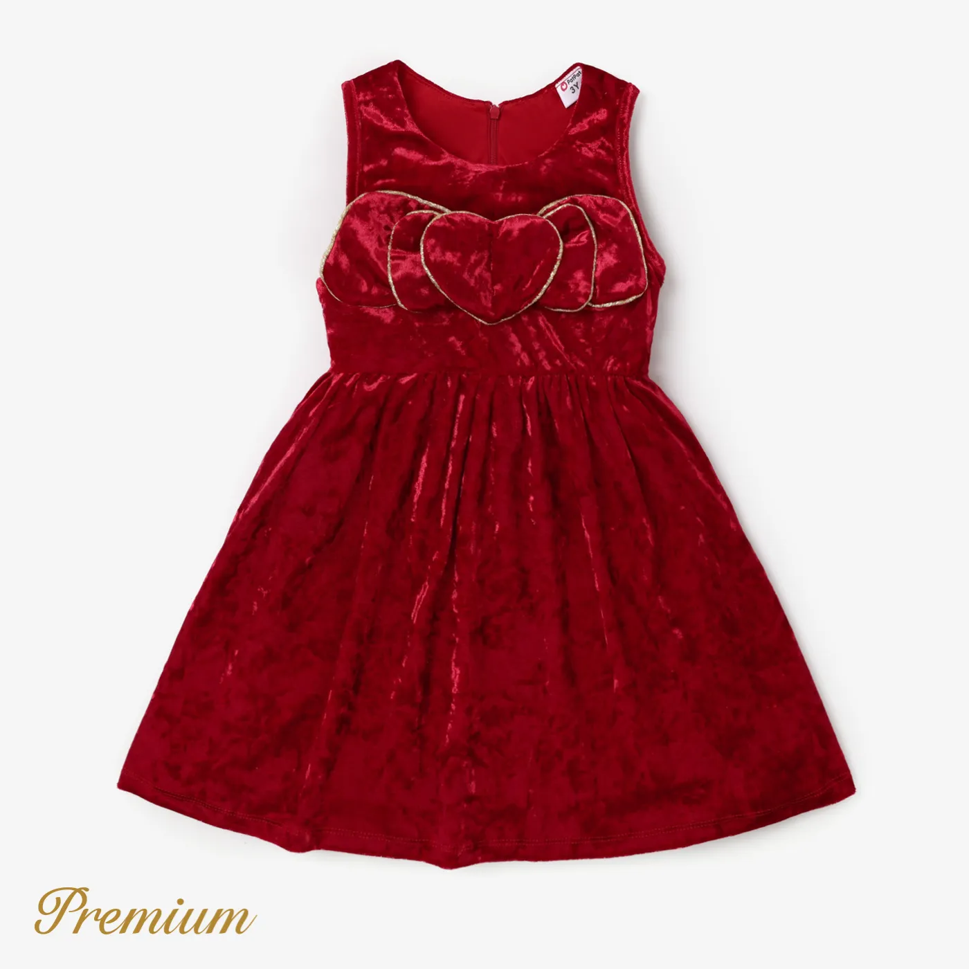 Toddler/Kid Girl Elegant Solid Color Dress/T-shirt