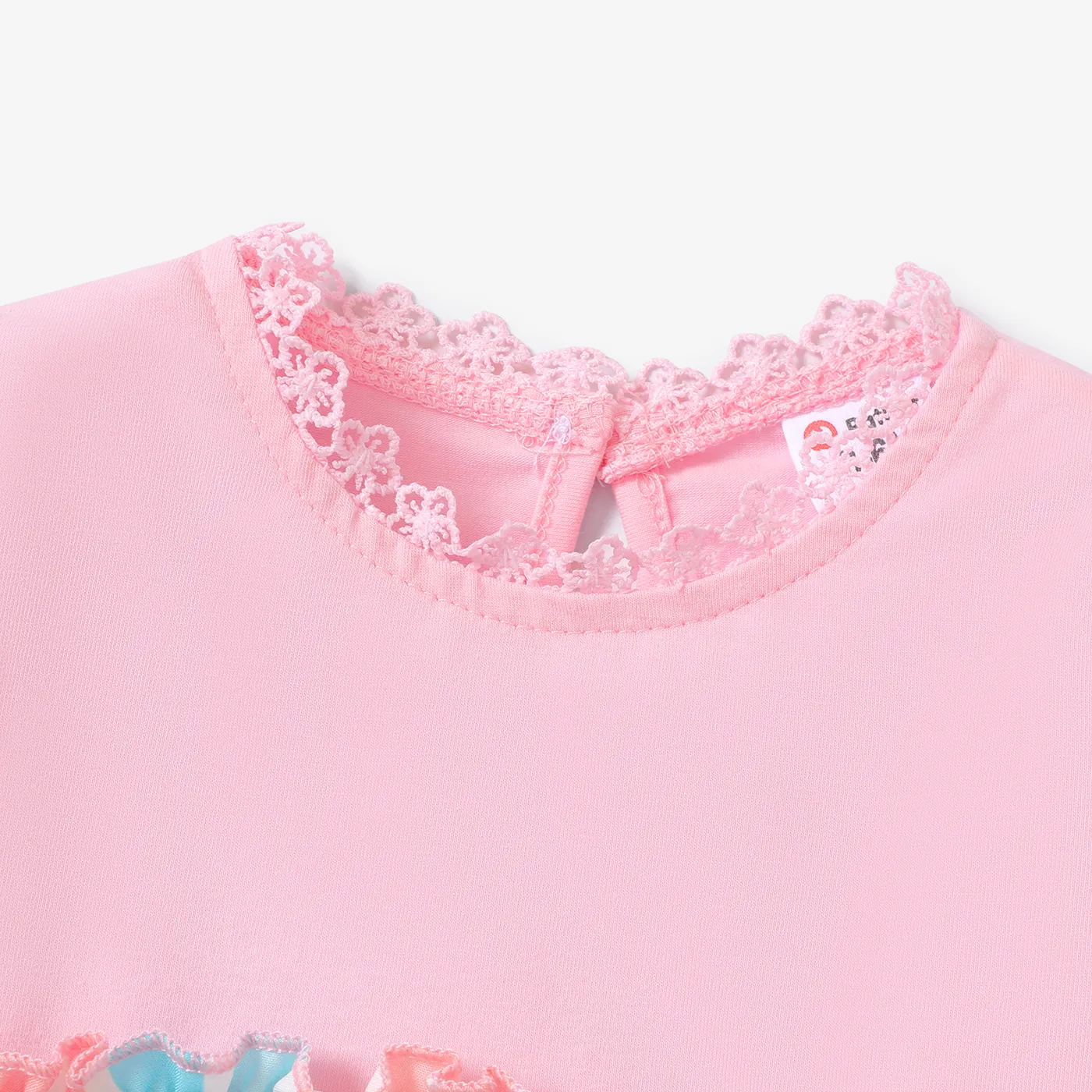 2pcs Baby Girl Sweet Stripe Long Sleeve Set  image 4