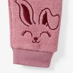  2PCS Baby Girl Sweet Animal Pattern Rabbit  Top/ Pant Set  image 3