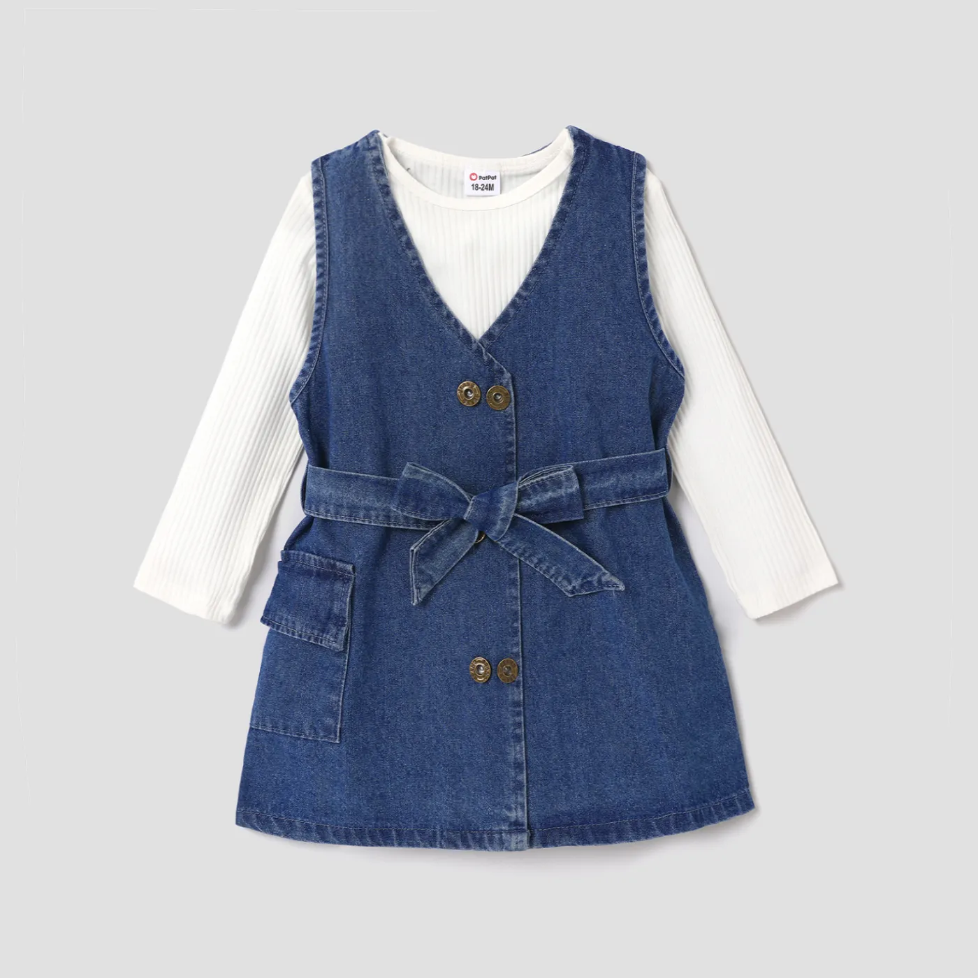 toddler denim dress