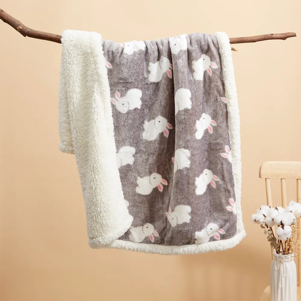 Double-Layer Thickened Baby Blanket for Autumn and Winter big image 2