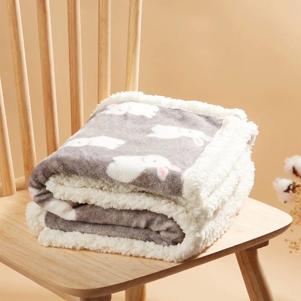 Double-Layer Thickened Baby Blanket for Autumn and Winter big image 4