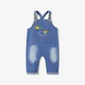 100% Cotton Baby Boy/Girl Embroidered Denim Overalls  image 1