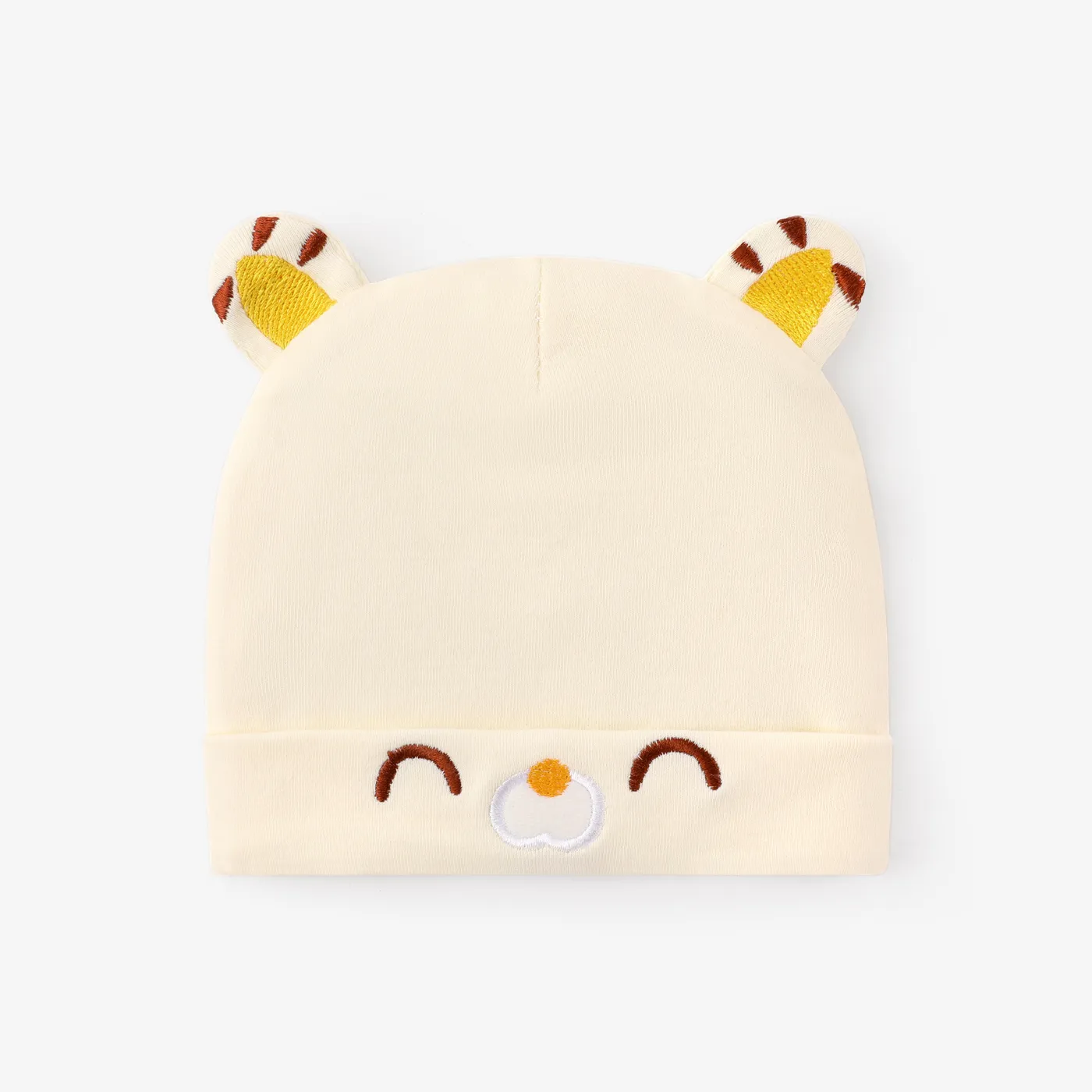 Baby Childlike Bear ears -shaped newborn tire cap Yellow