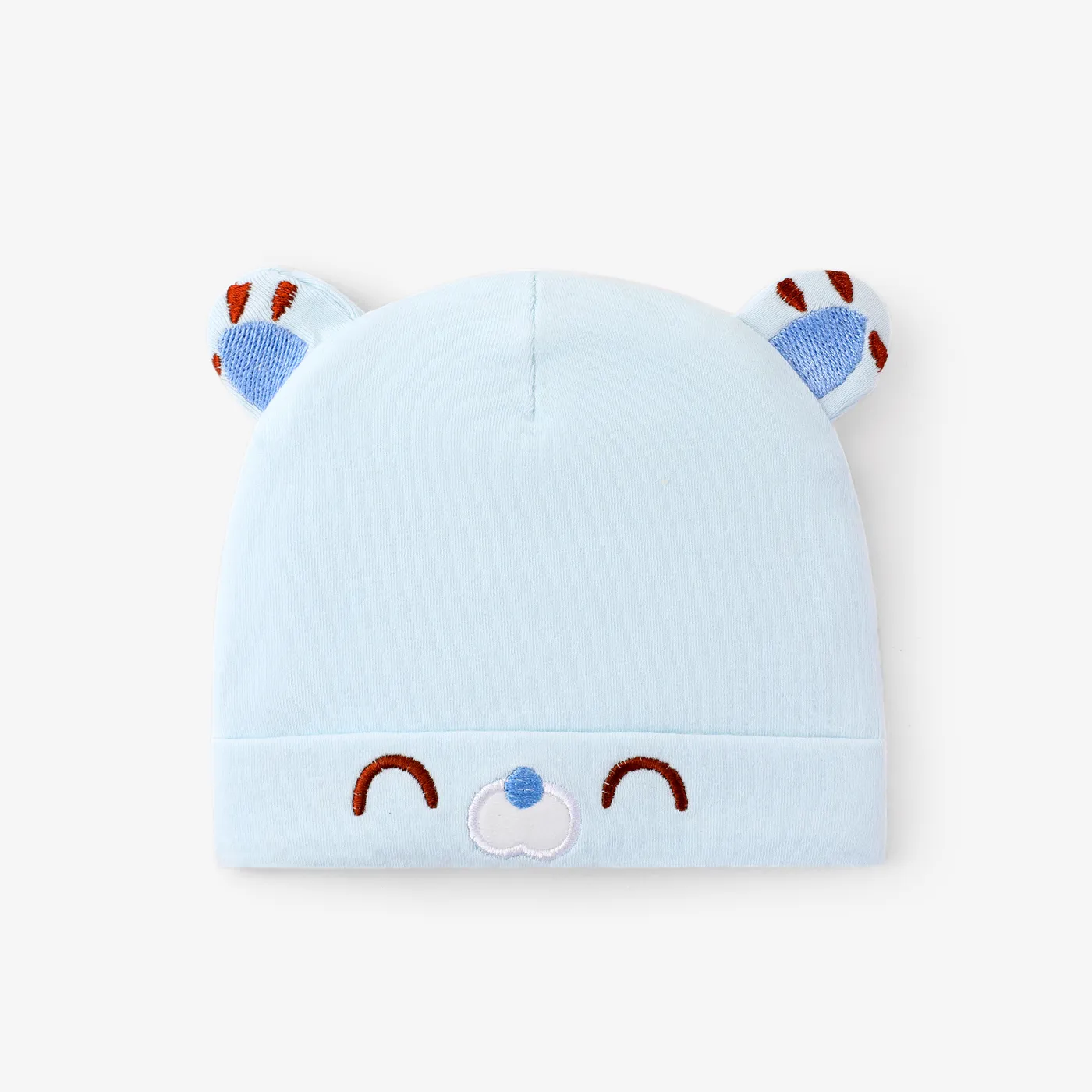 Baby Childlike Bear ears -shaped newborn tire cap Blue