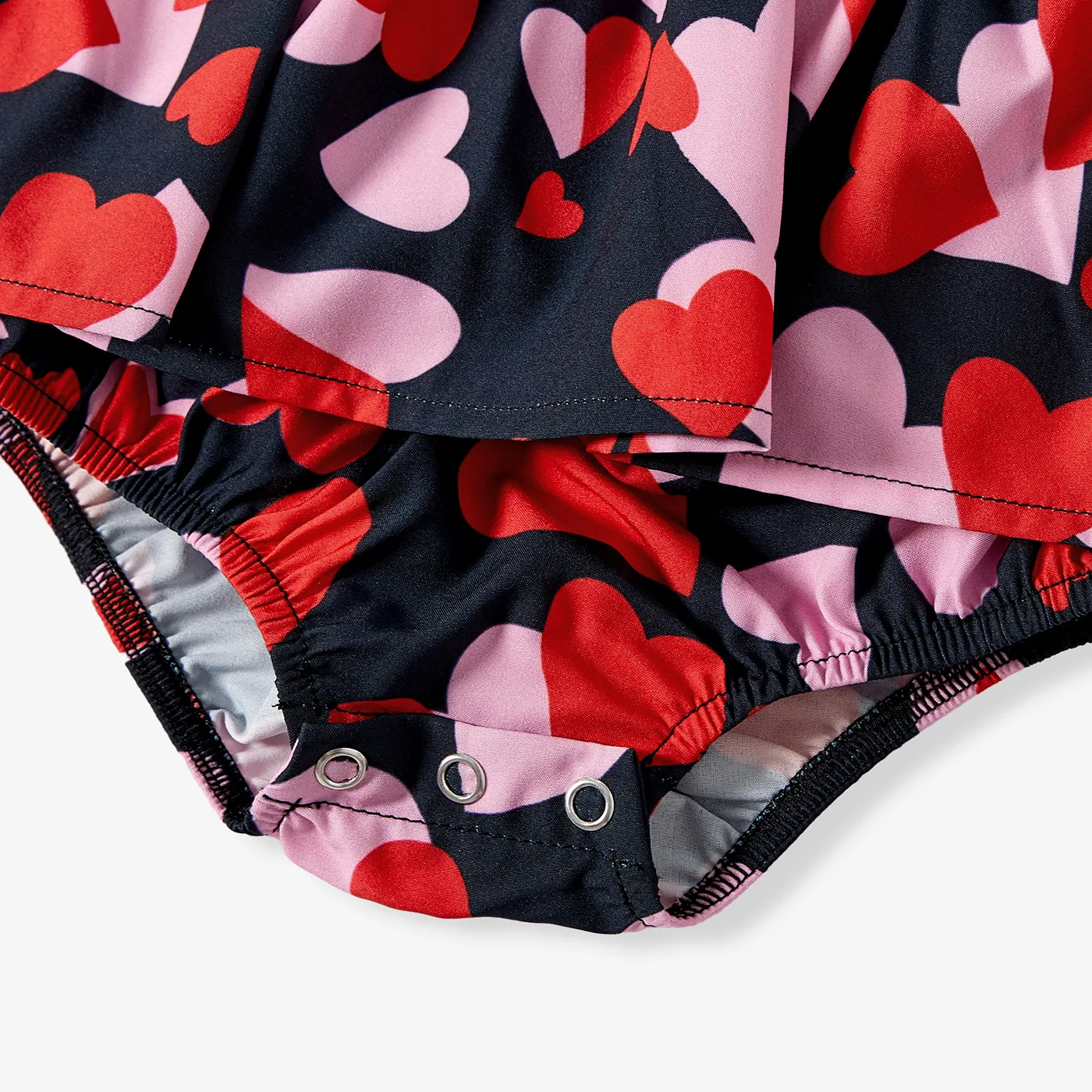 Dia dos Namorados Look de família Flor grande Manga comprida Conjuntos de roupa para a família Conjuntos  image 5