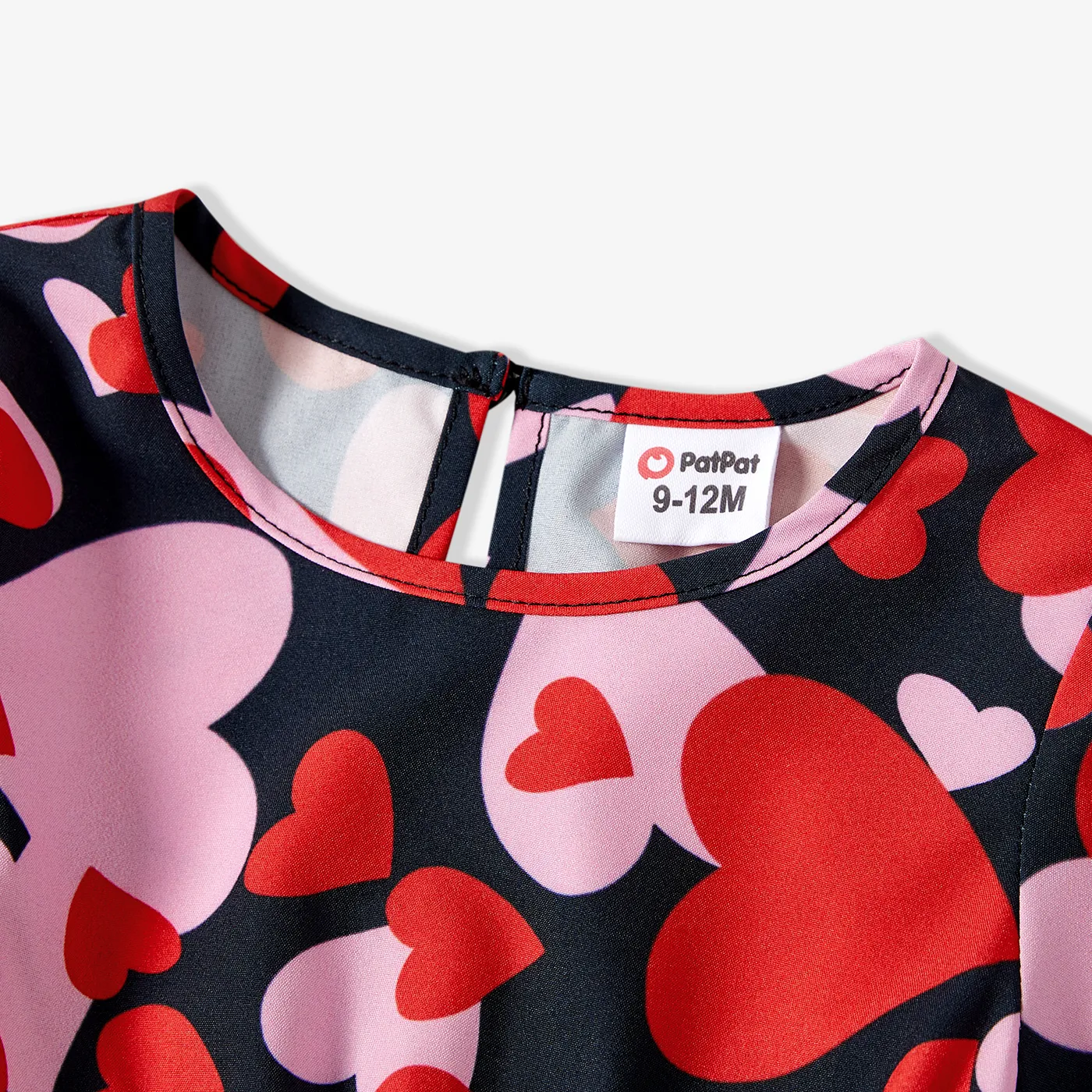 Dia dos Namorados Look de família Flor grande Manga comprida Conjuntos de roupa para a família Conjuntos  image 3