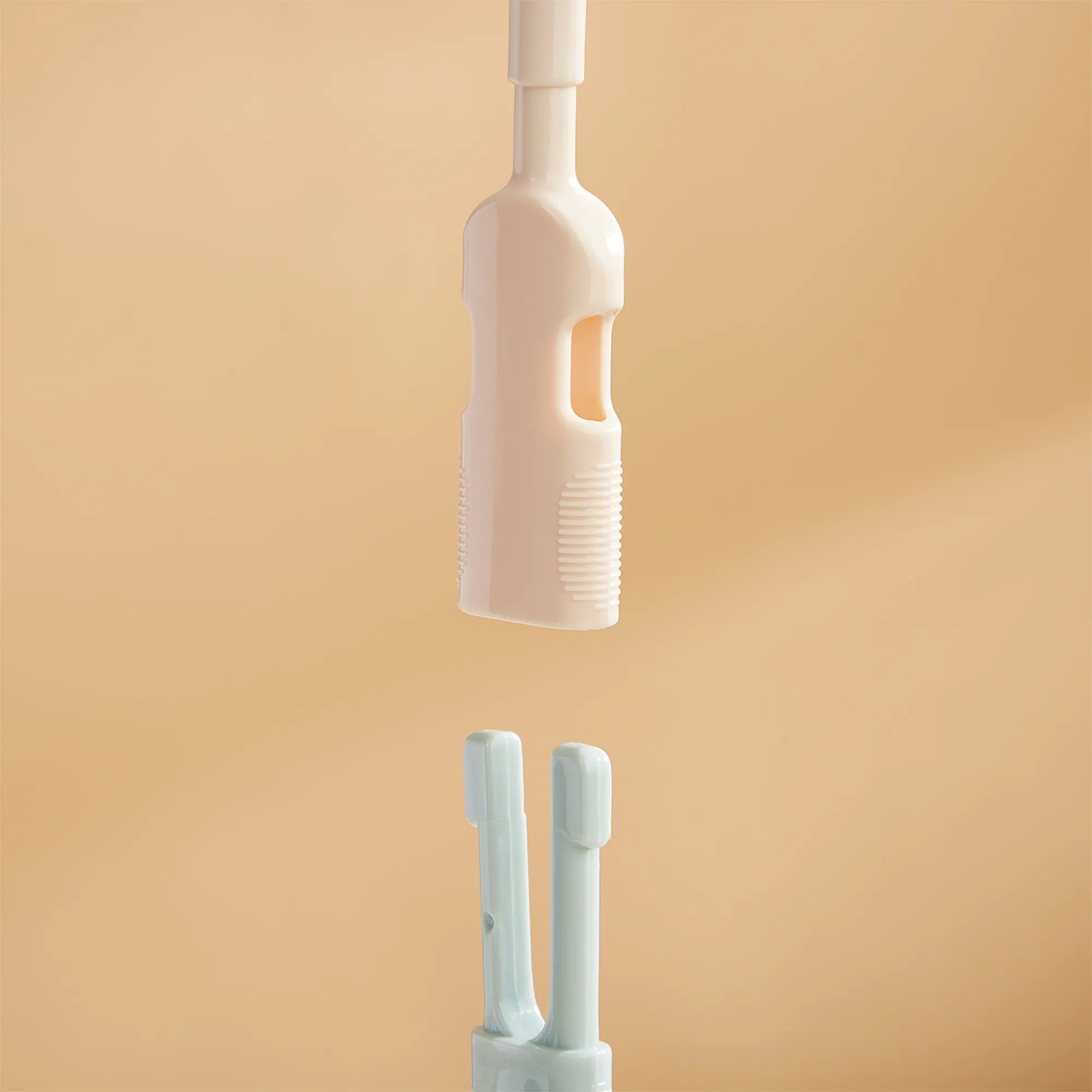 Outdoor travel portable bottle drain rack baby multi-functional bottle drying rack bottle cleaning and draining set  image 5