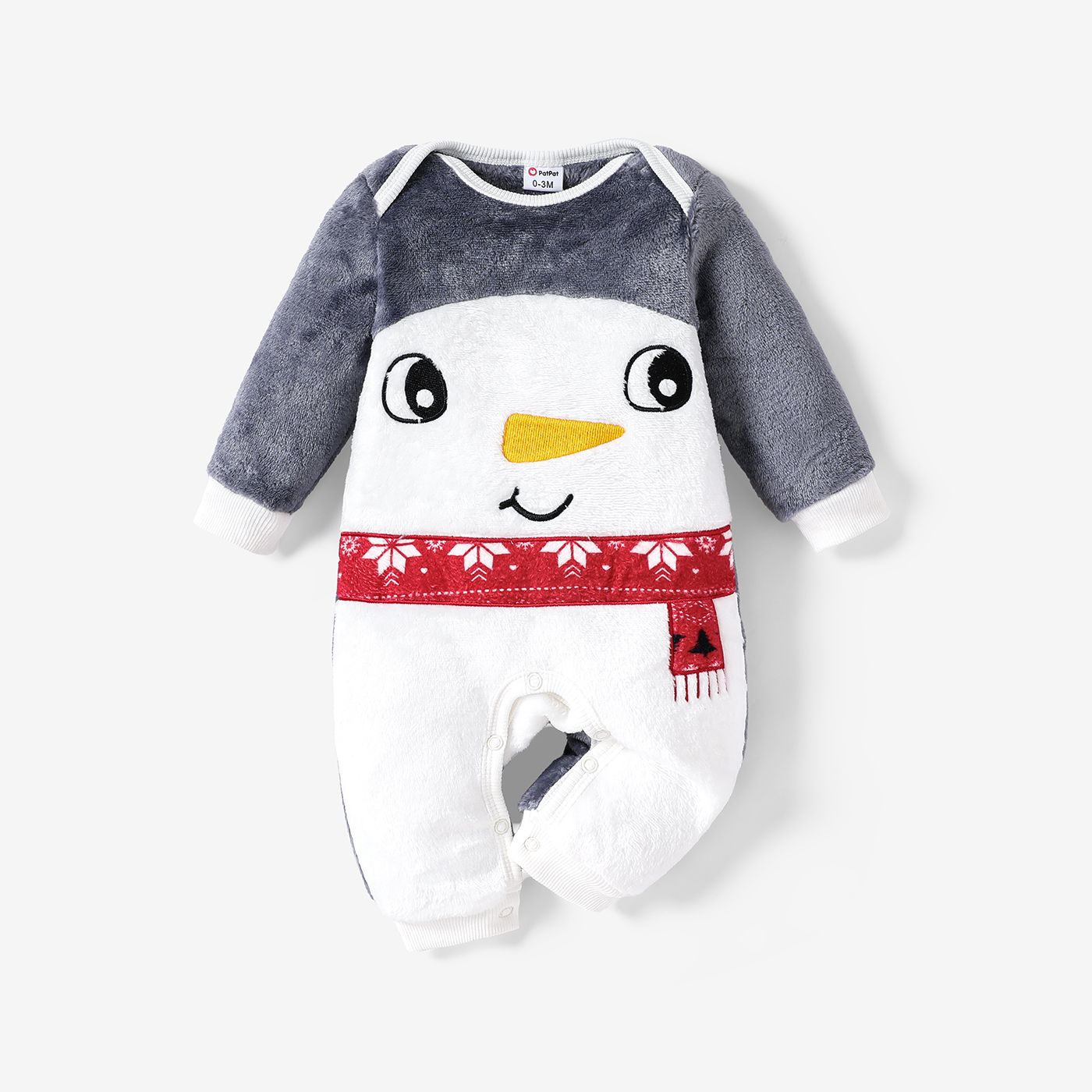 

Baby Girl/Boy Childlike Christmas Pattern Jumpsuit