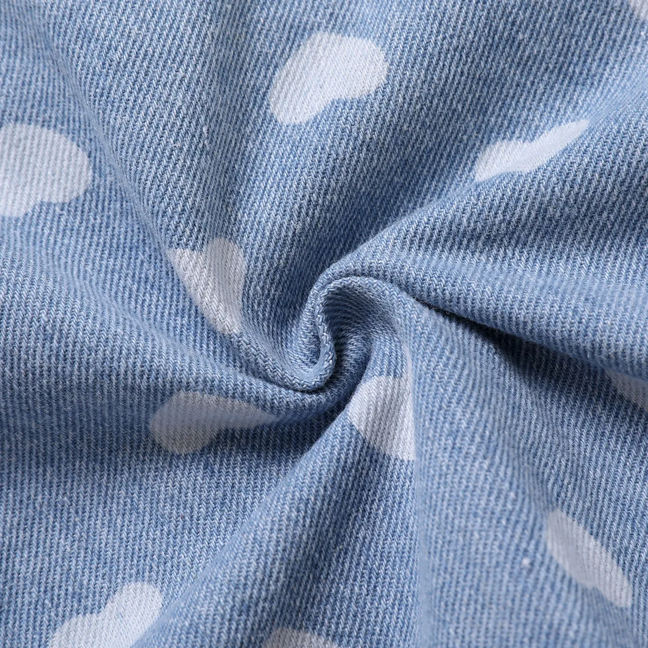Bebé Chica Cuello de solapa Dulce Manga larga Chaqueta / abrigo Azul big image 1