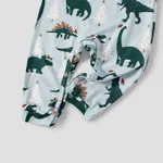 Christmas Family Matching Dinosaur Allover Print Long-sleeve Naia Pajamas Sets (Flame resistant)  image 5