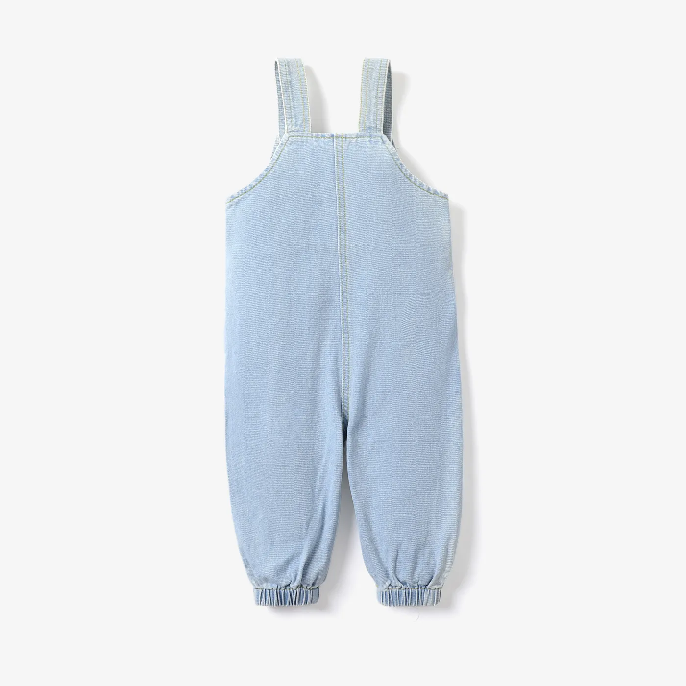 Baby Boy/Girl 95% Cotton Cartoon Giraffe Embroidered Denim Overalls  image 3
